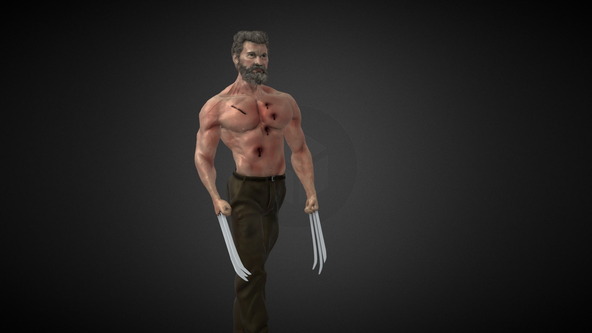 Wolverine Logan D Model By Donn Afwekk B Sketchfab