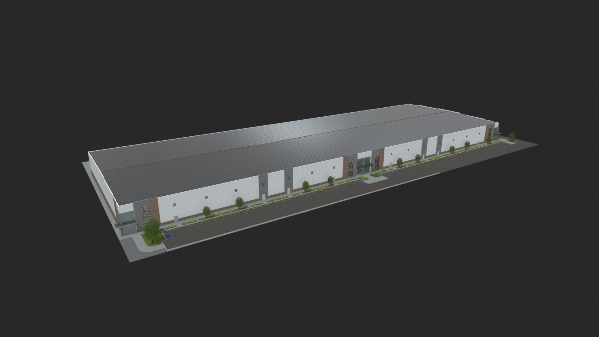 IAMSA Development Group Building Example 3D Model By PROAX