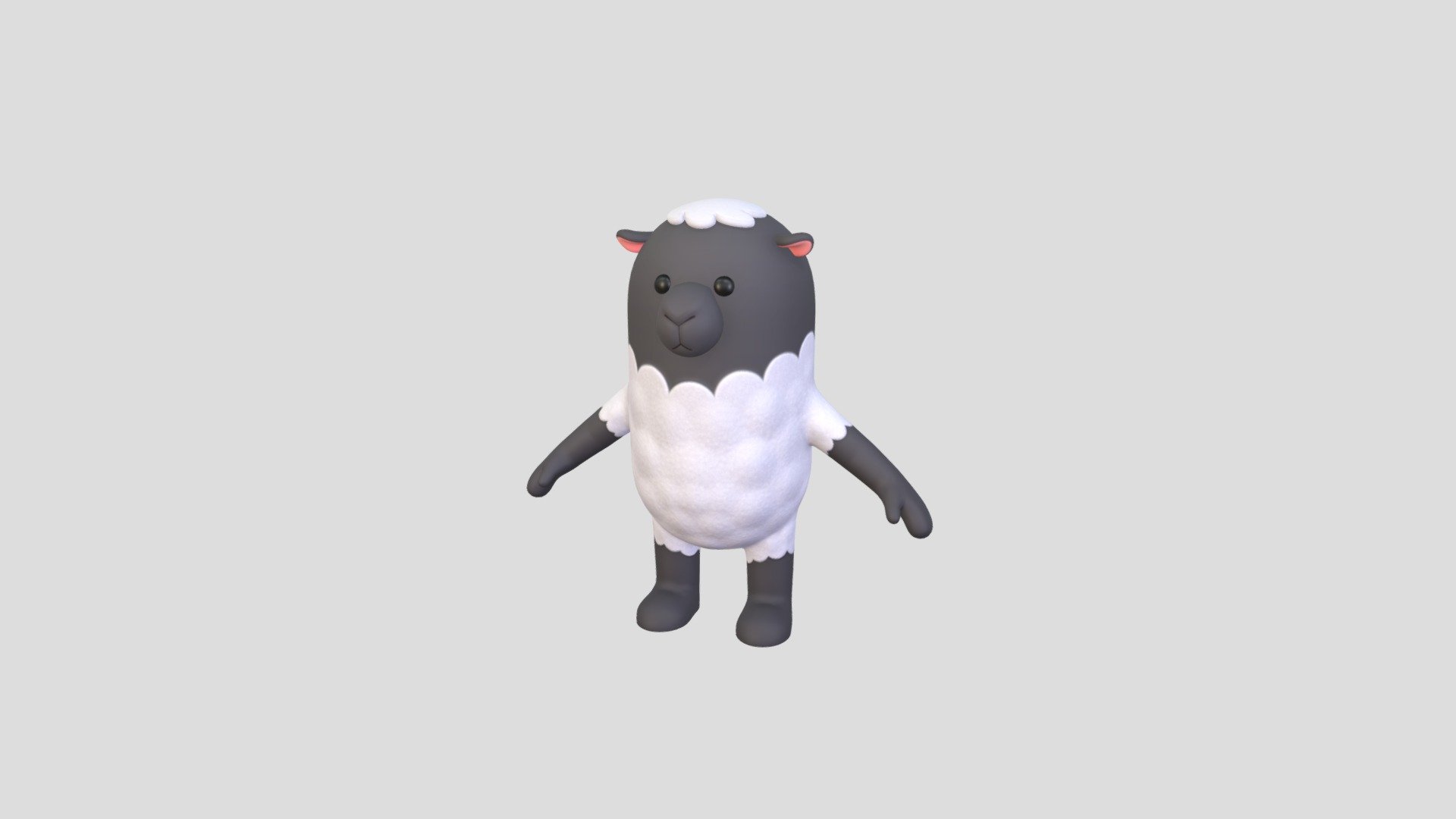 Sheep Character Buy Royalty Free D Model By Bariacg Ecf E