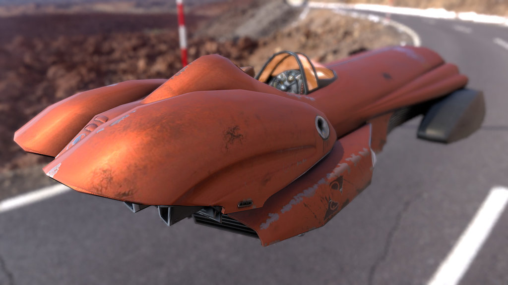 Podracer D Model By Henriqvist B B Sketchfab