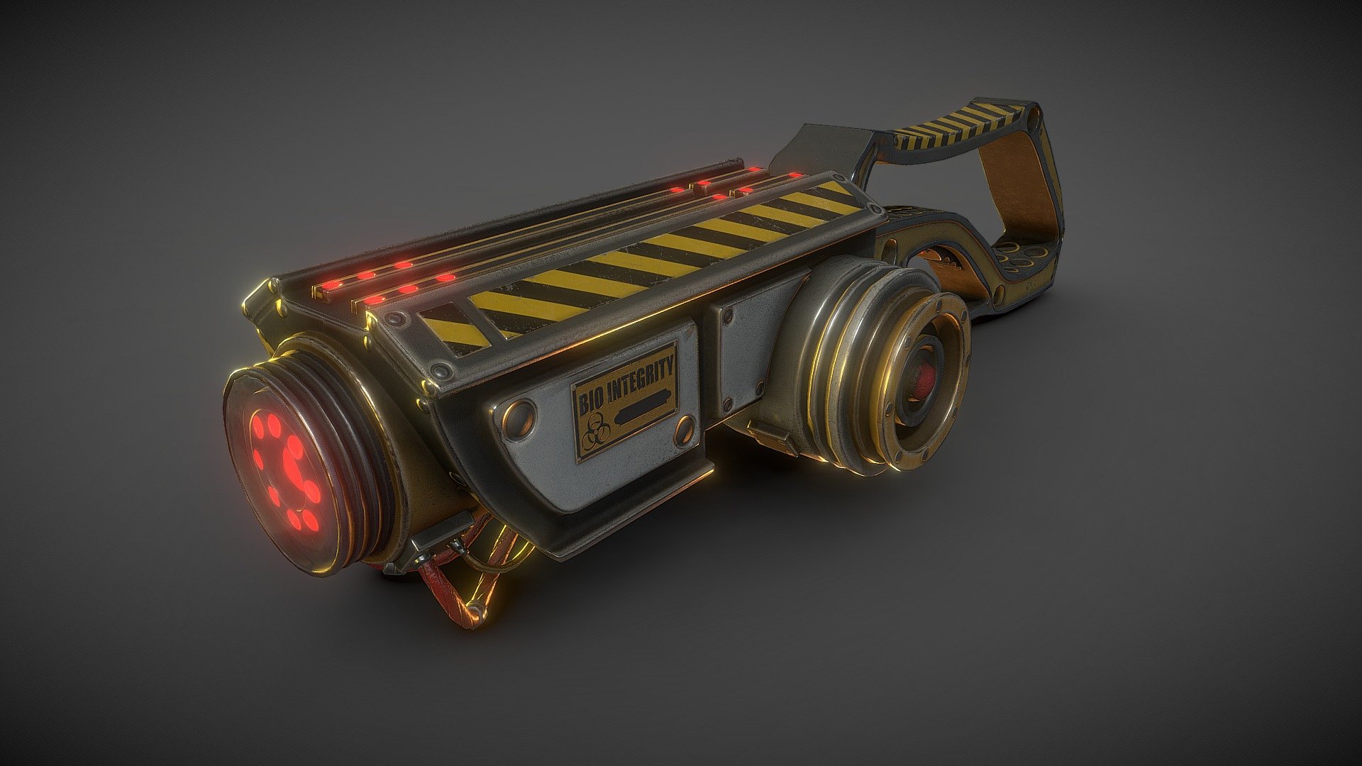 Bio Integrity Gun 3D Model By Shedmon 1d38e97 Sketchfab