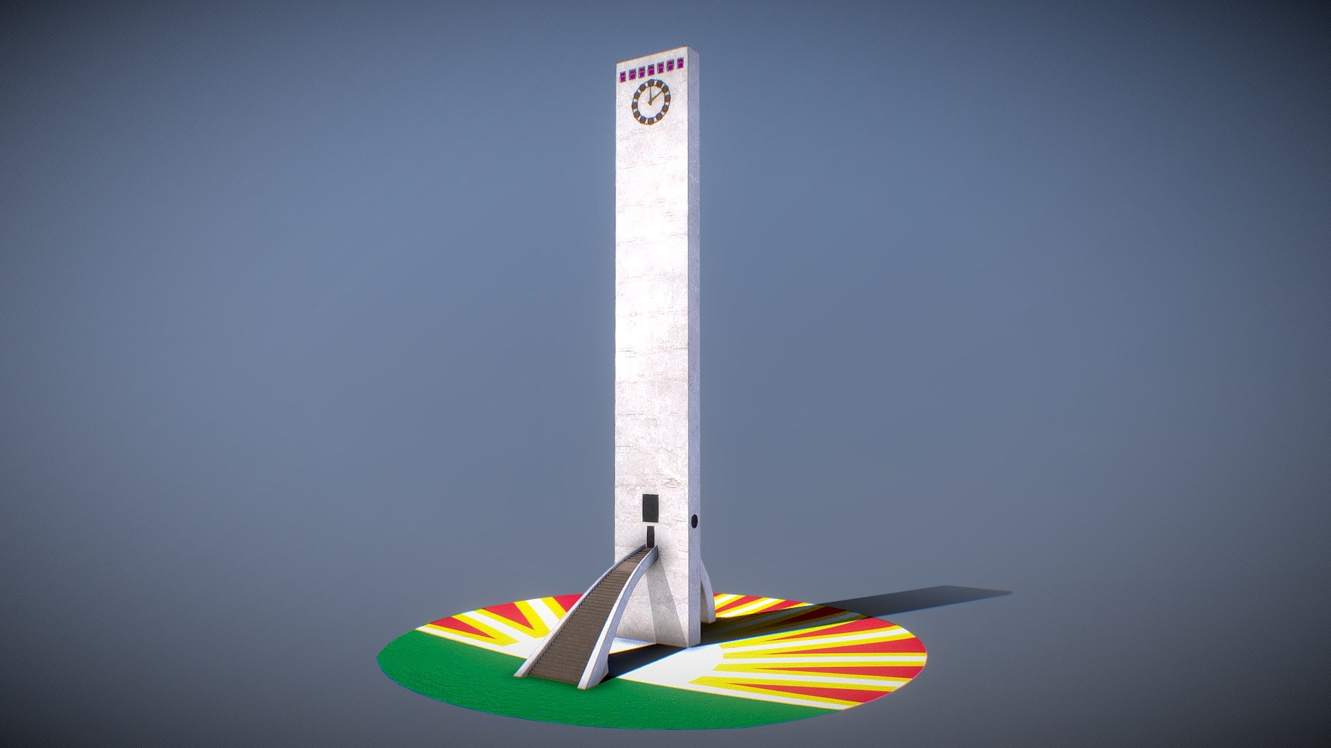 Obelisco De Barquisimeto 3D Model By Pablo Rodriguez