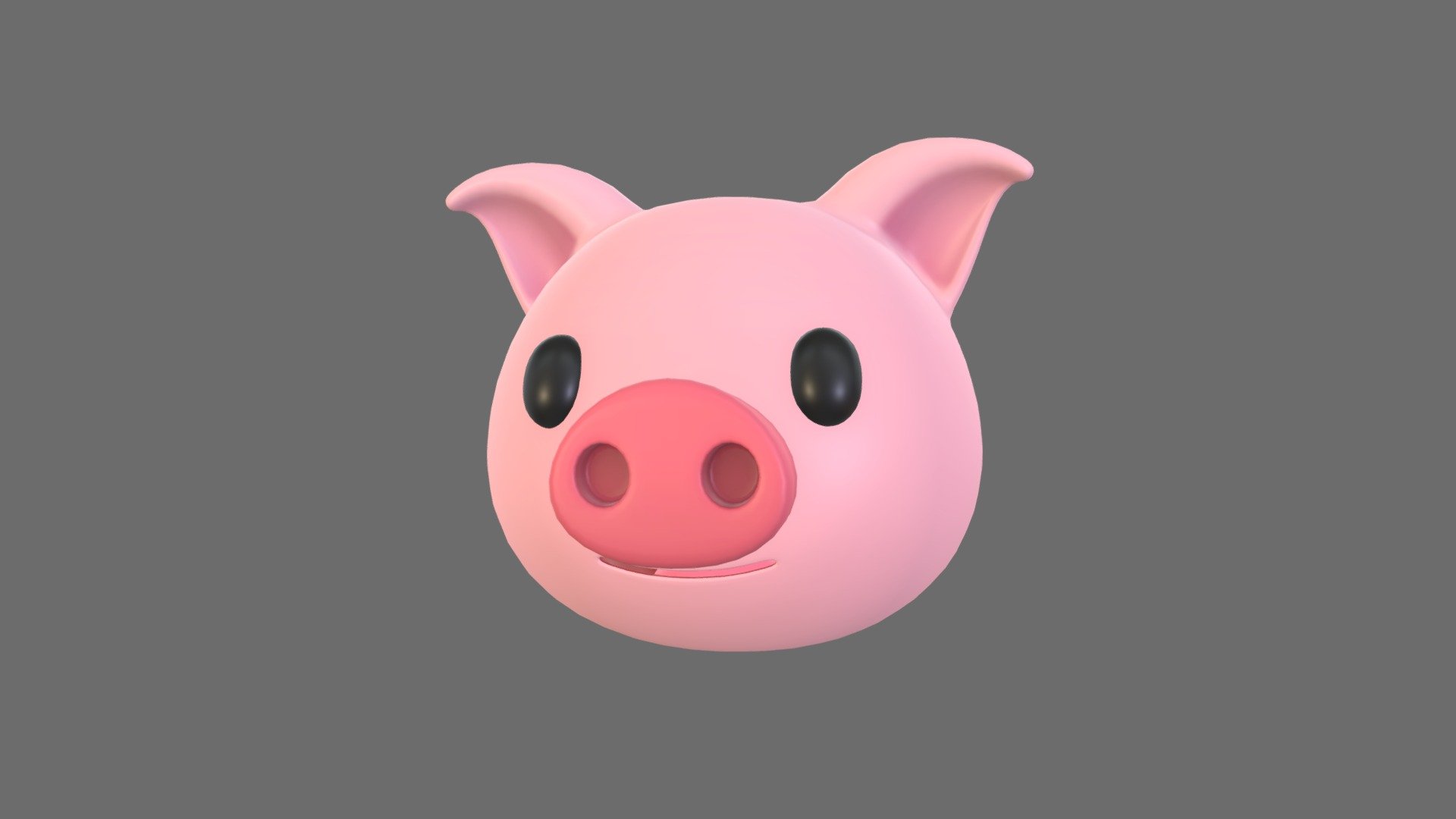 Pig Head Buy Royalty Free 3D Model By Bariacg 26eb2cc Sketchfab Store