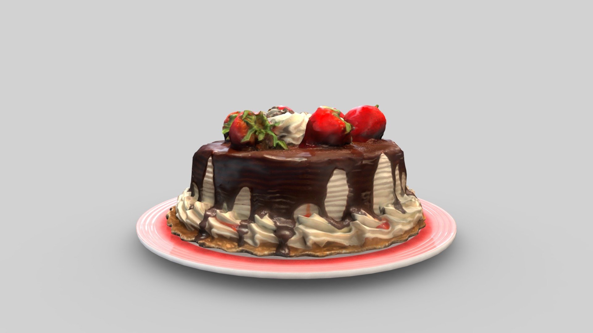 Cake Photogrammetry D Model By Anders Gjendem Andersgjendem