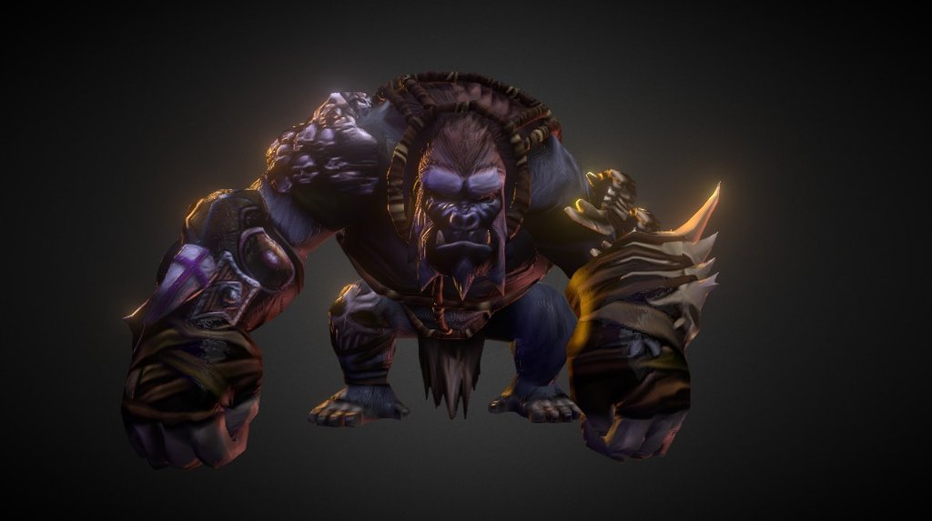 HoN Kongor HD 3D Model By CJXander 2e54c21 Sketchfab