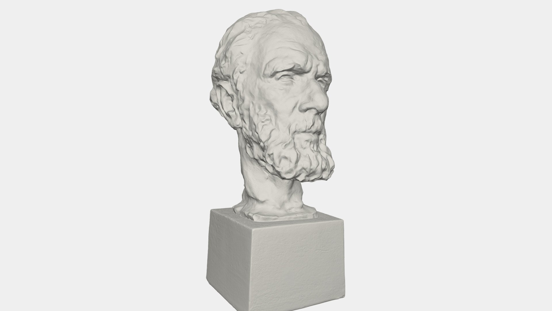 Bust Of Carl Stumpf D Model By Center For The History Of