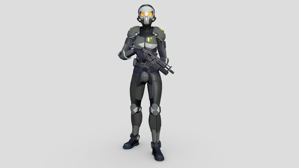 Scifi A D Model Collection By Keltibero Sketchfab