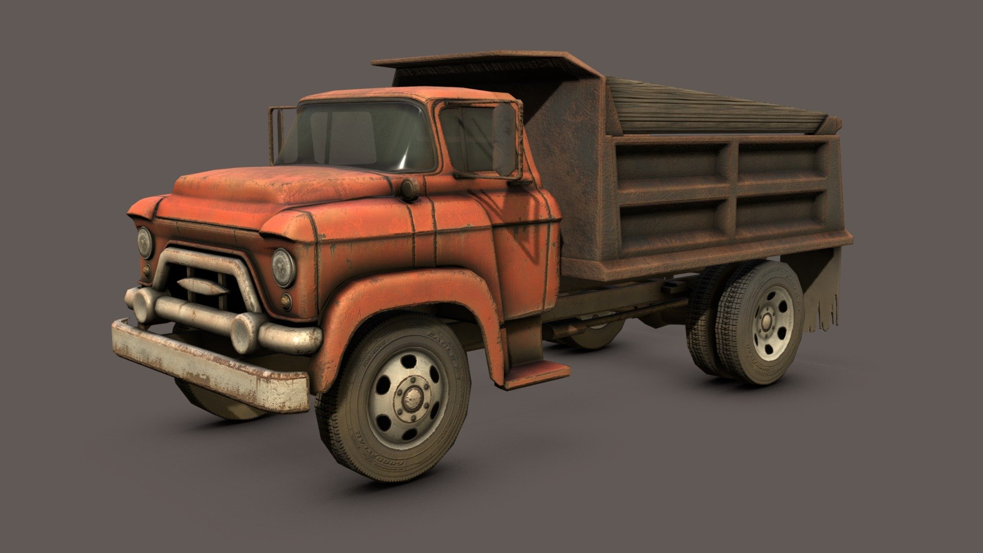 Dump Truck Buy Royalty Free D Model By Renafox Kryik