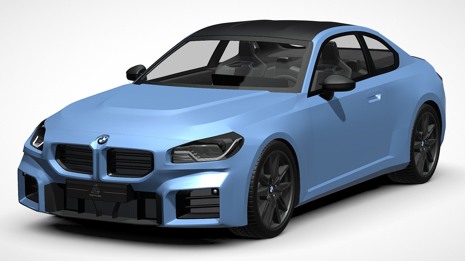 BMW M2 2022 Buy Royalty Free 3D Model By NLM NLM Group 354db3d