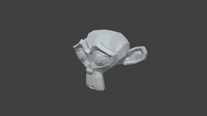 Blender Monkey D Models Sketchfab