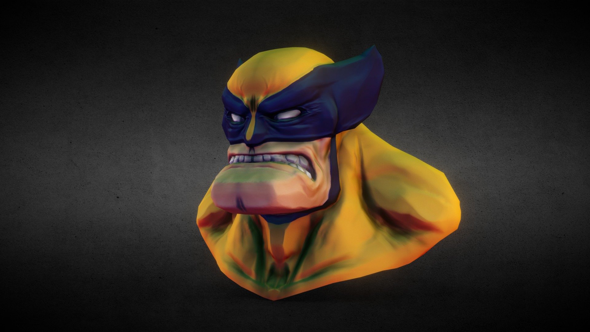 Wolverine D Model By Adam Flores Adam Flores F E Sketchfab