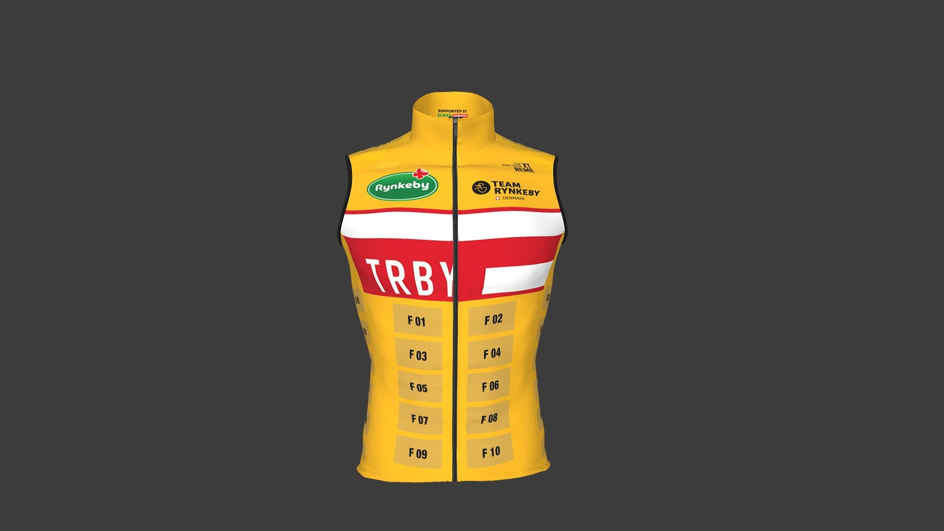 Trby Dk Logoplacement Windbreaker D Model By Konggaard