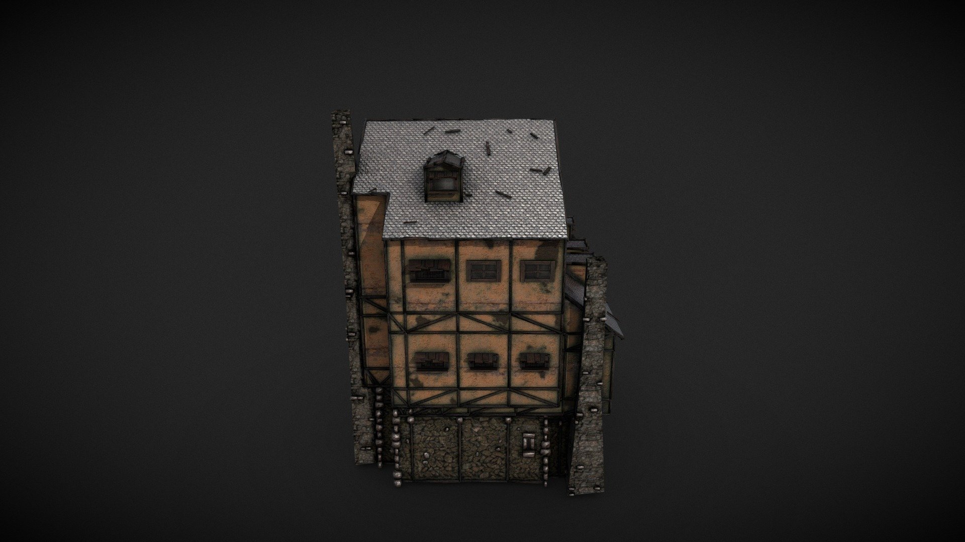 House D Model By Nicohintelmann Nicohintl F C Sketchfab