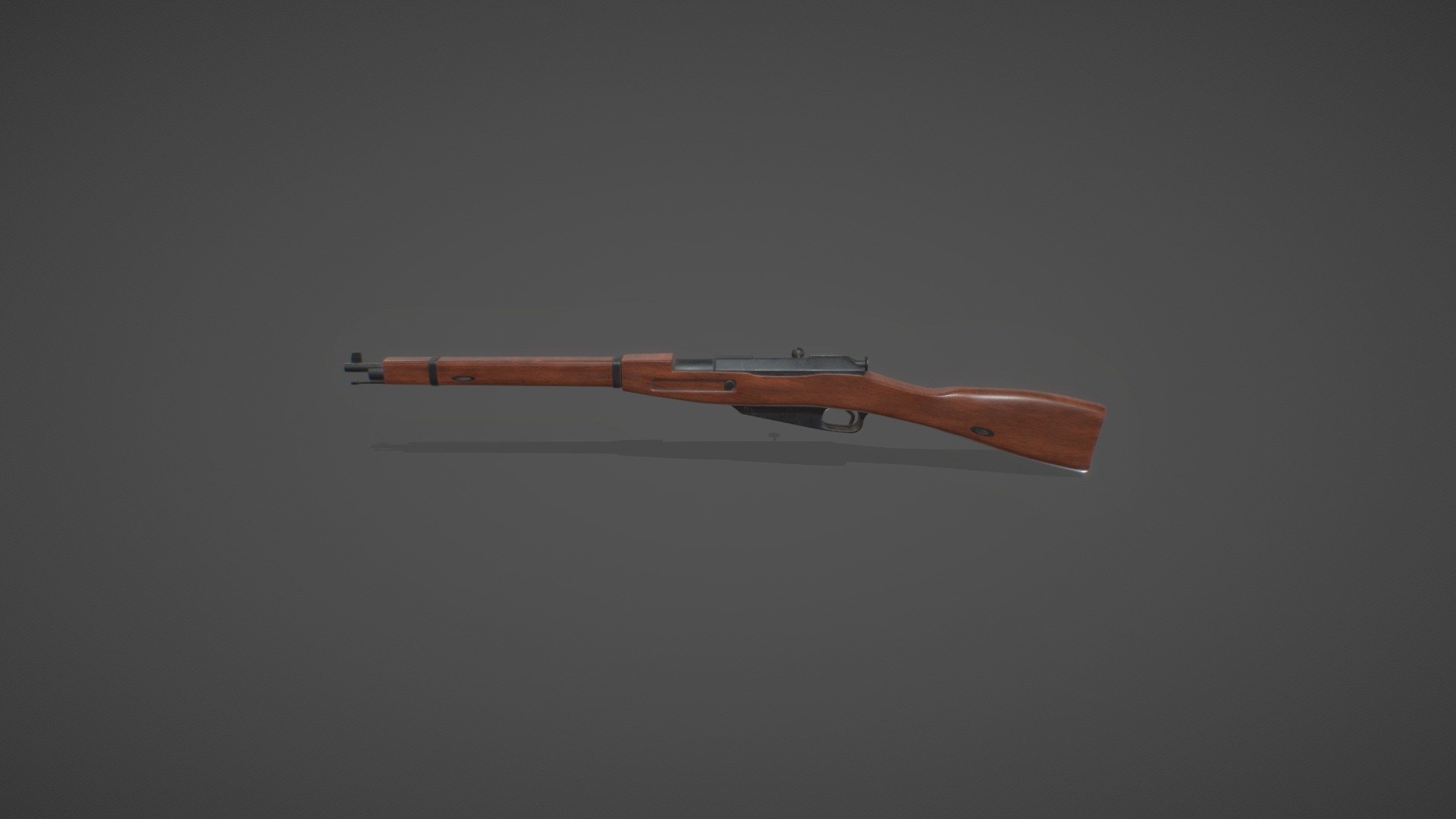 Mosin Nagant D Model By Andrey Kuptsevich E Ce Sketchfab