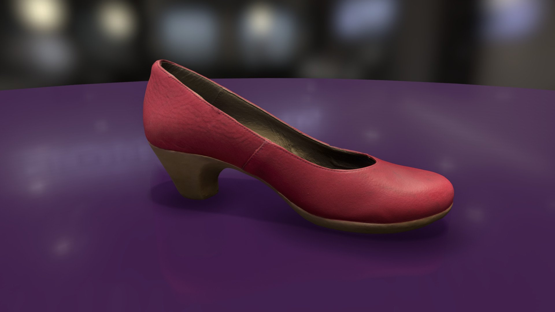 Zapato de señora de tacón Buy Royalty Free 3D model by 3studio59