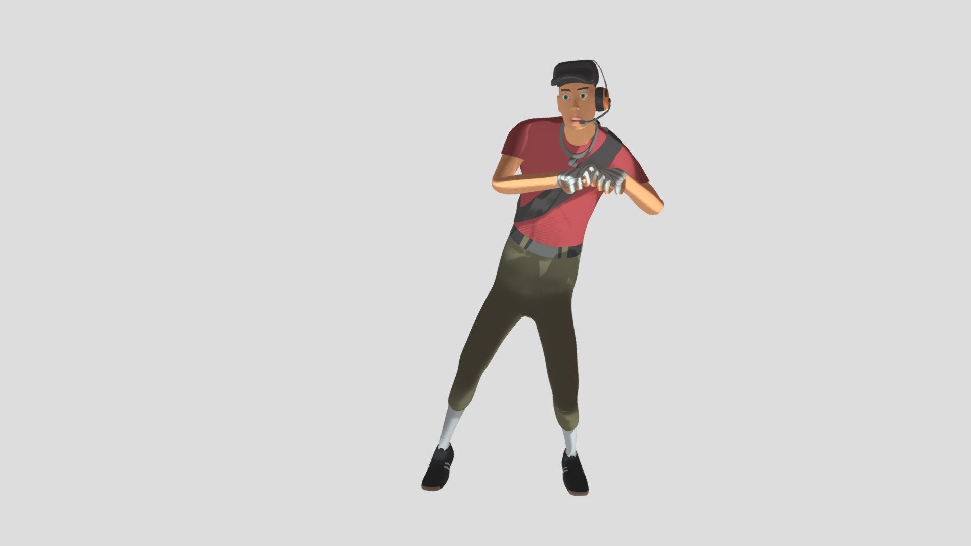 Tf Scout Silly Dancing D Model By T Flores C D E Sketchfab