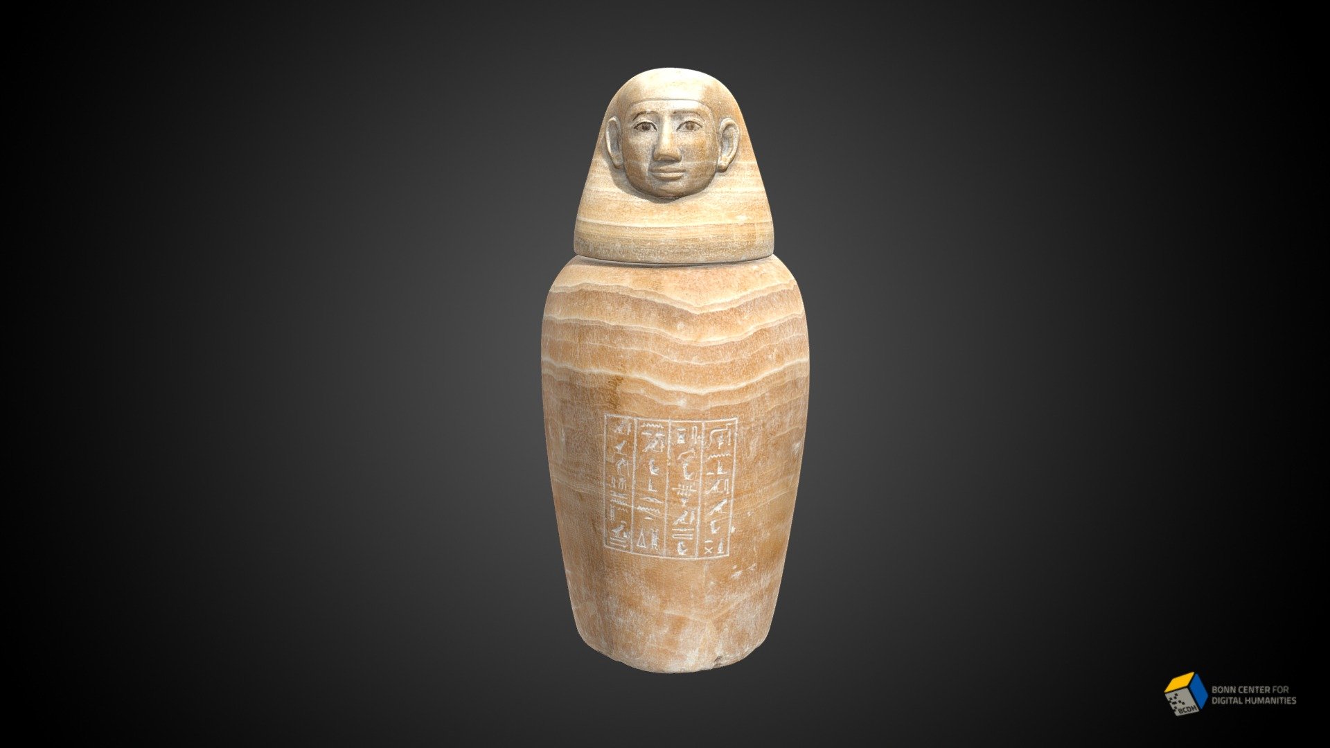 Canopic Jar Of Imsety From Saqqara D Model By Bonn Center For