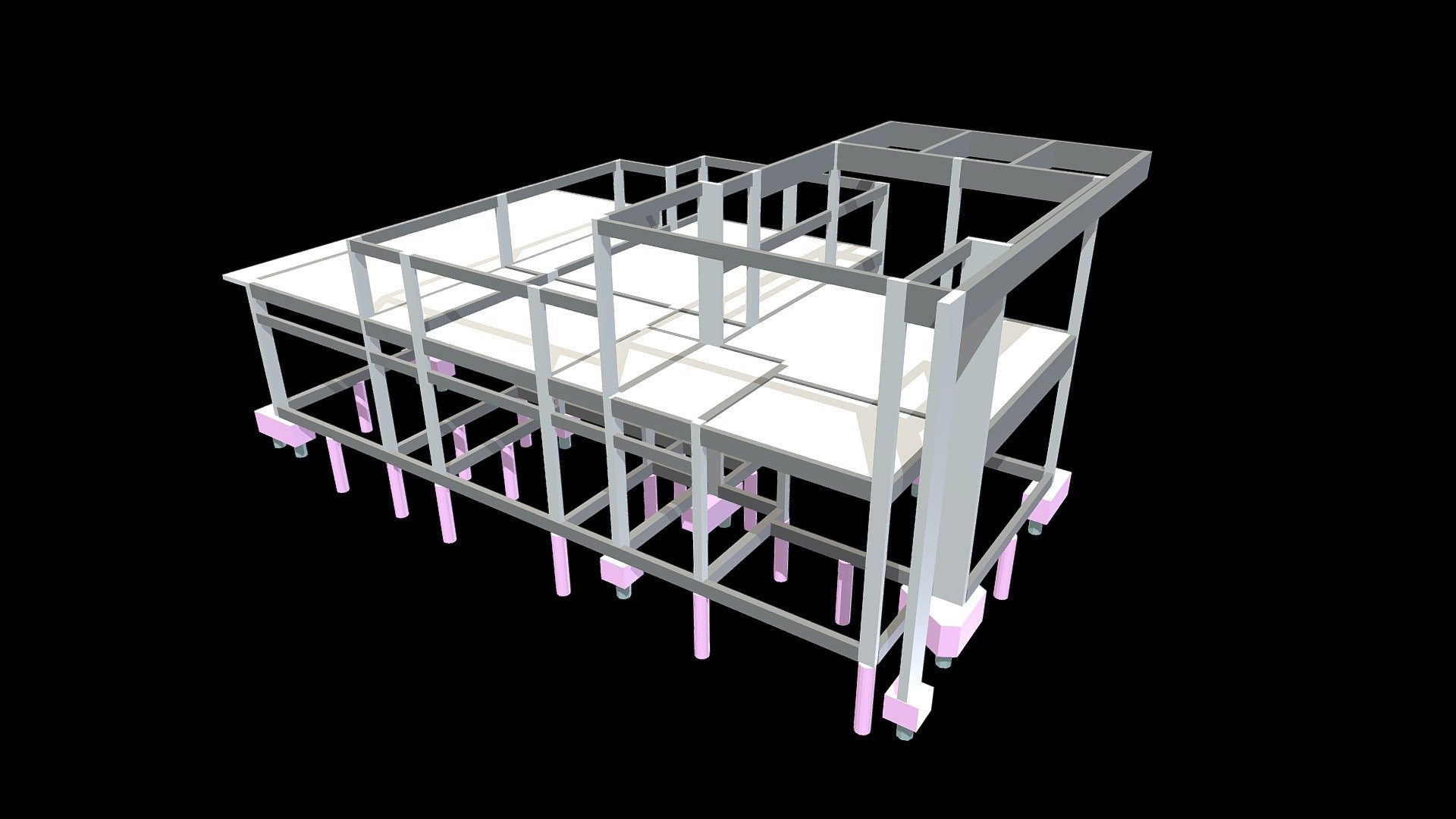 Maquete Estrutural Jose Aparecido Vitorino 3D Model By Engeart Jg