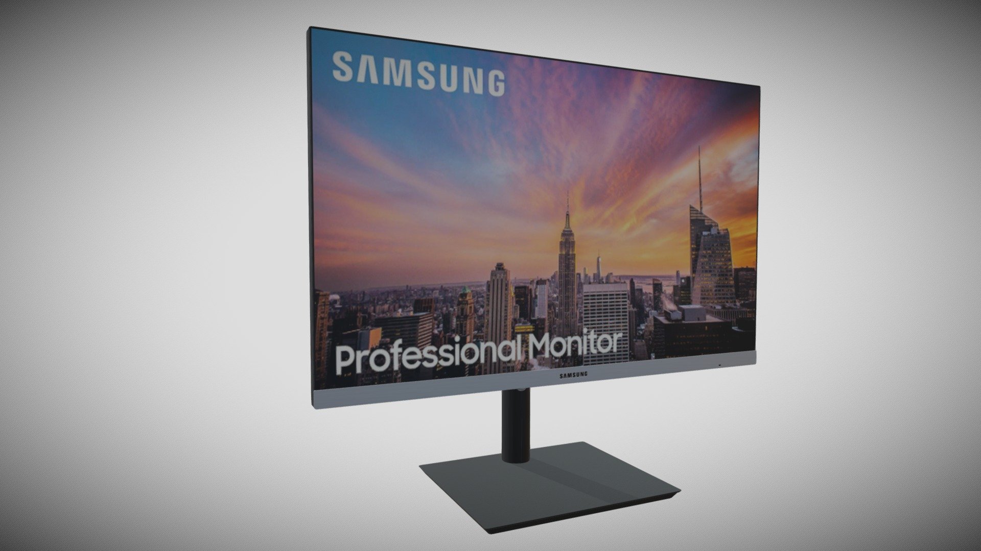 Samsung Business Moniter 3D Model By Nikhilgupta1228 733aa59