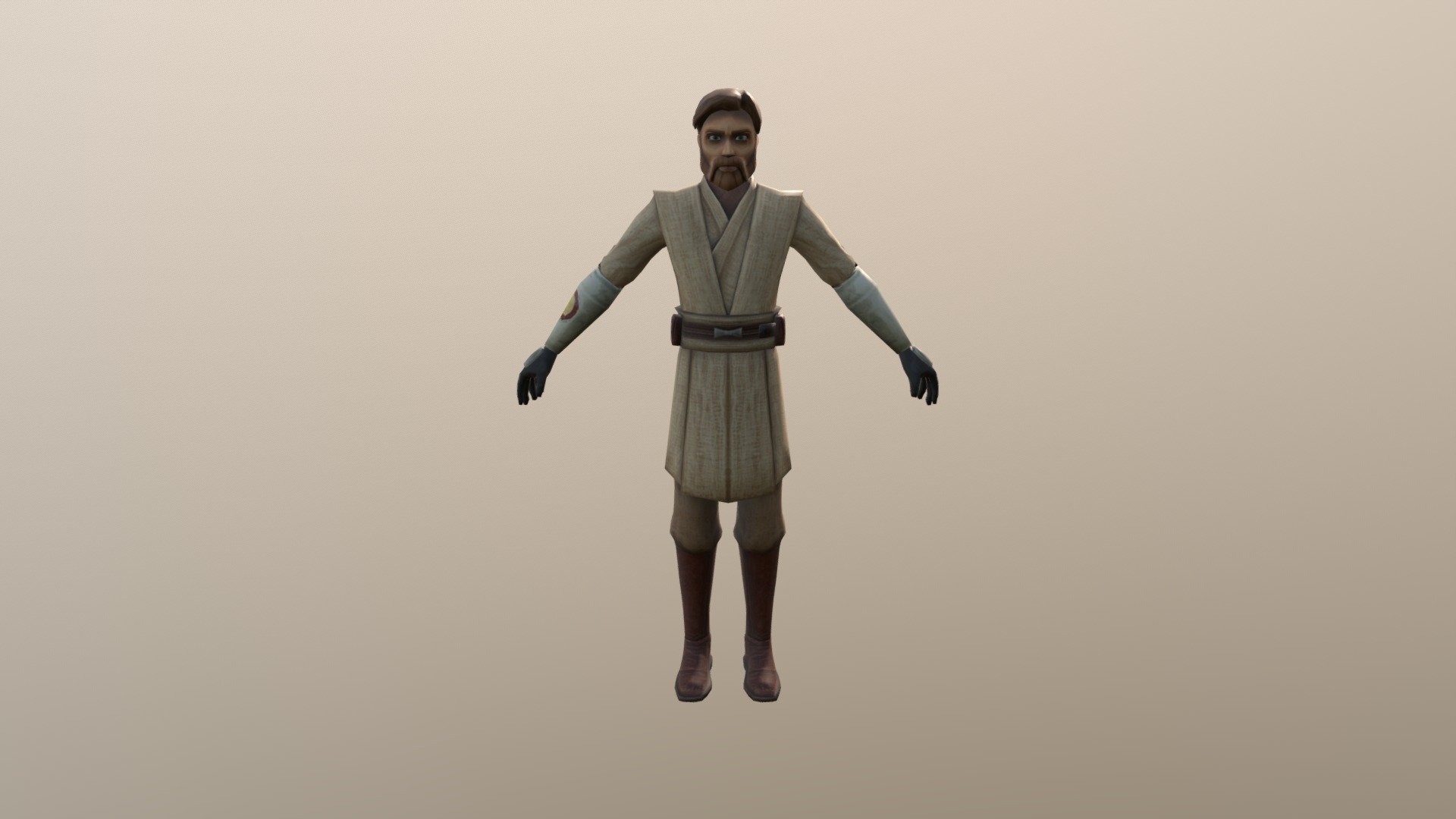 CGI HD Obi Wan Kenobi 3D Model By KyleJWest 73f4a1b Sketchfab