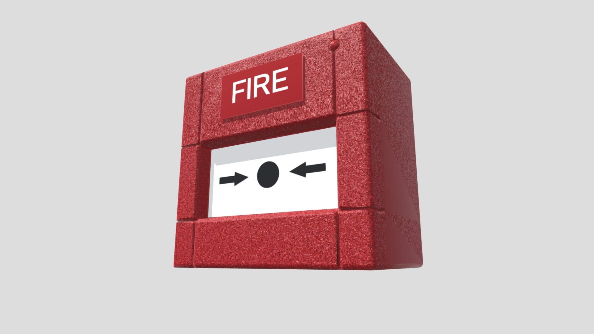 Fire Alarm Push Button 2 3D Model By BillyJJackson Pistonstone