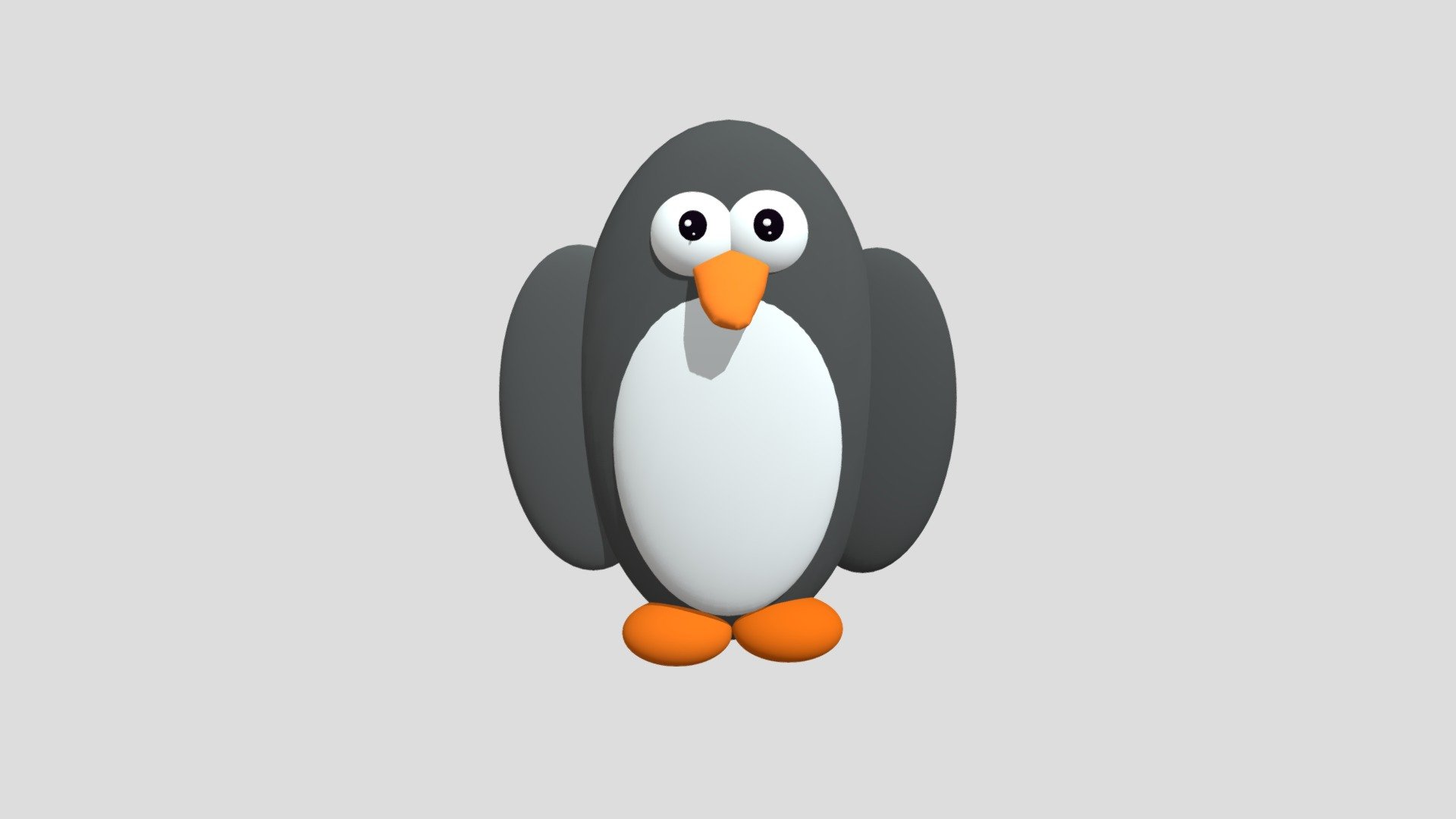 Pinguin 3D Model By Hendoyo 7f6239e Sketchfab