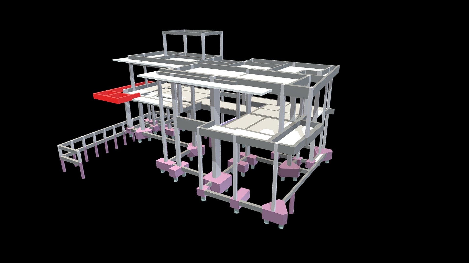 MAQUETE ESTRUTURAL Total Tetra 3D Model By Engeart Jg 826958f