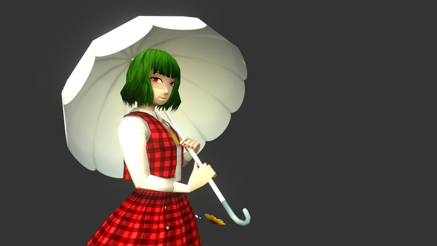 Kazami Yuuka 3D Model By Mayuen 849c029 Sketchfab