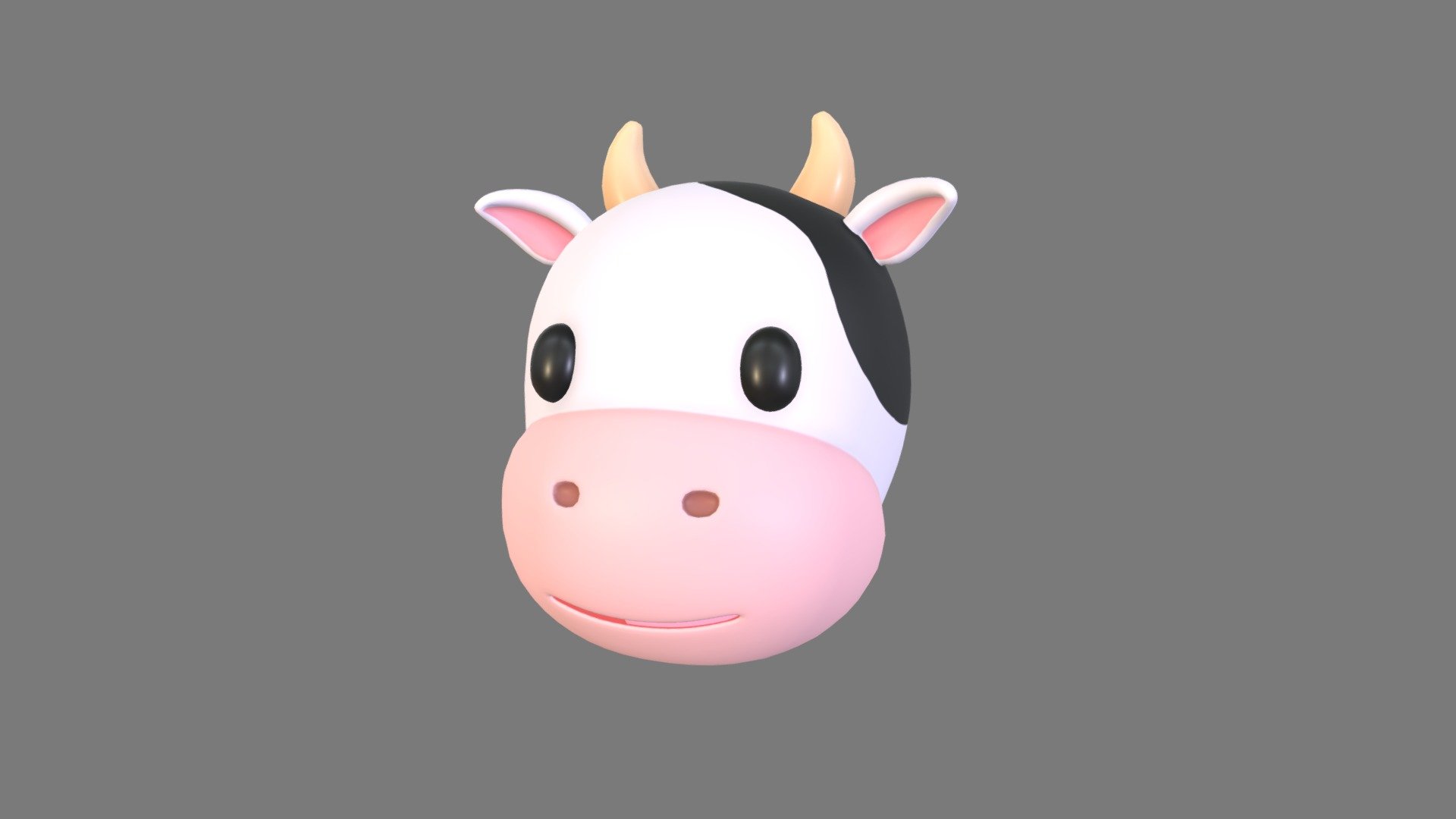 Cow Head Buy Royalty Free D Model By Bariacg C Sketchfab Store