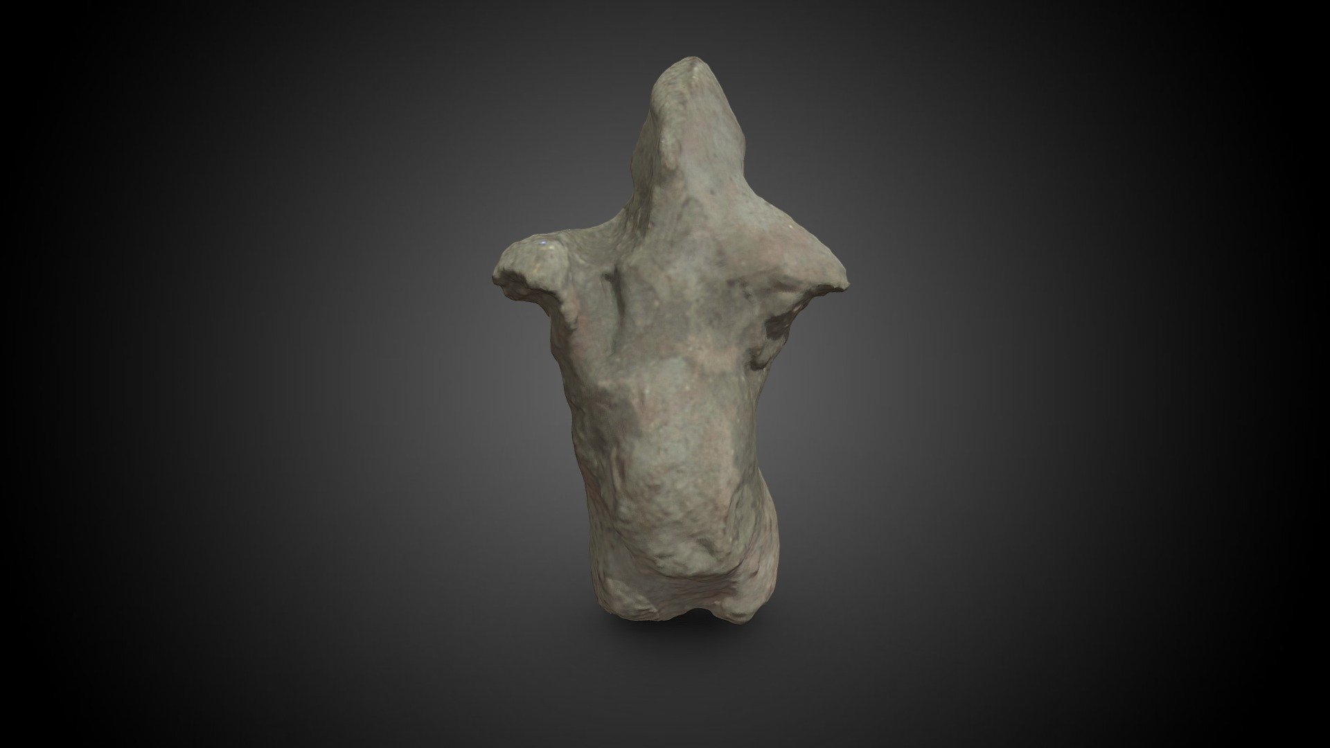 Raw Clay Female Figurine 3D Model By Museo Egizio Museoegizio