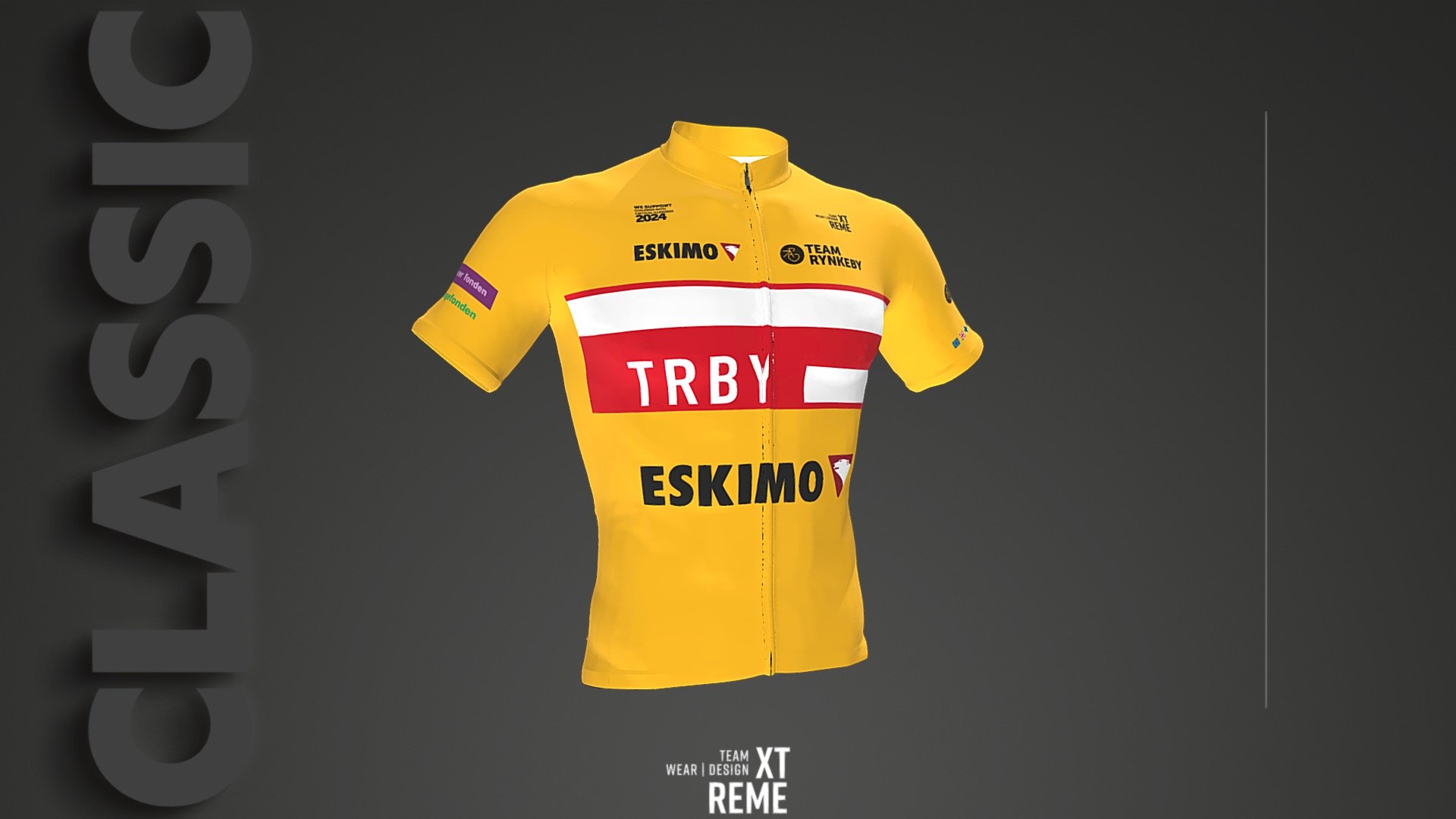 TRBY Sponsor Jersey 03167 Eskimo 3D Model By Konggaard Xtreme