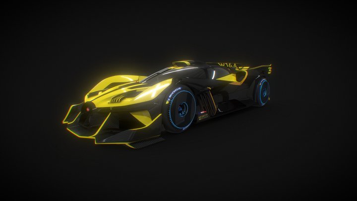 Bugatti Bolide D Models Sketchfab