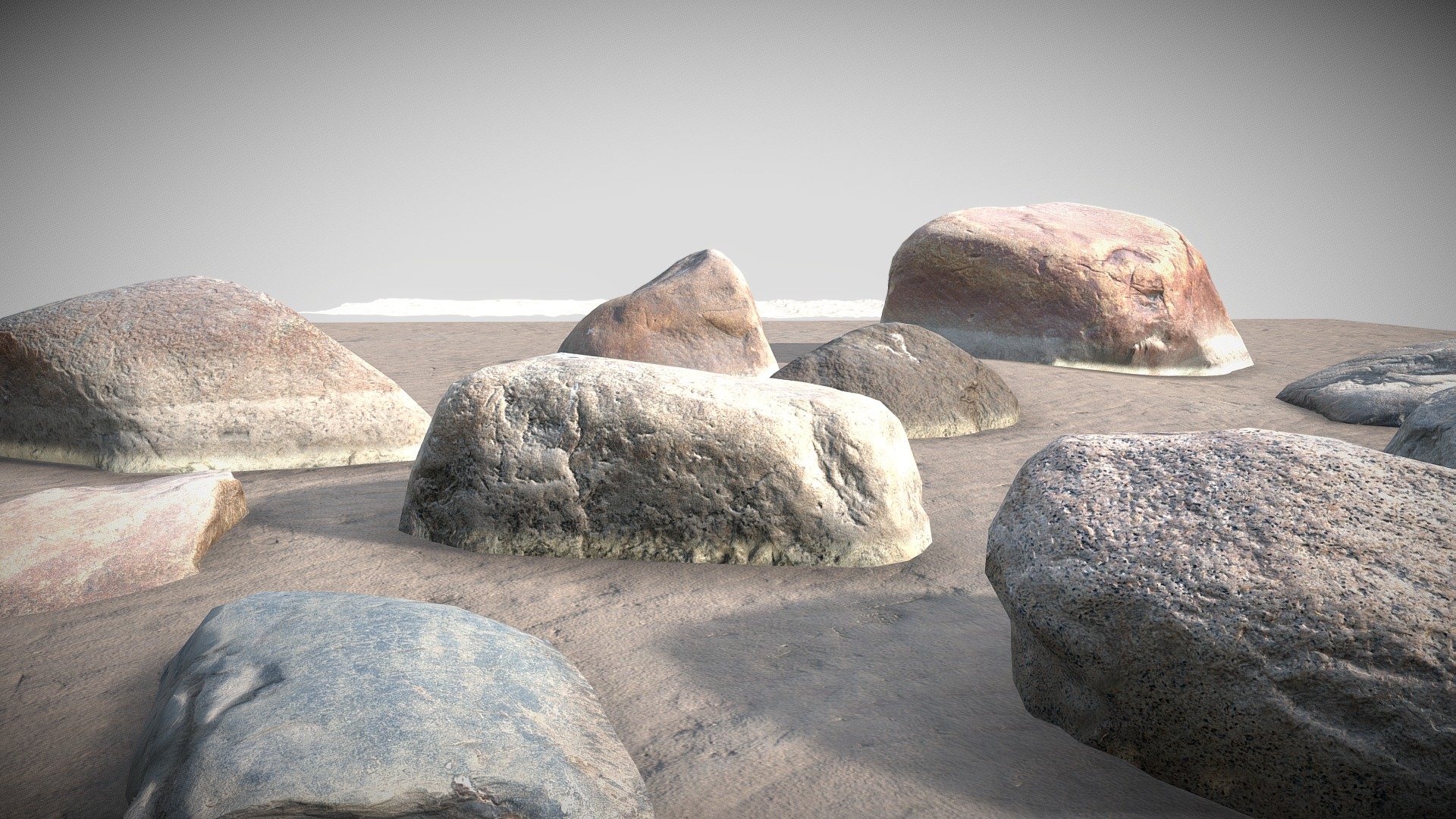 Stones D Model By Hene A Ac E Sketchfab