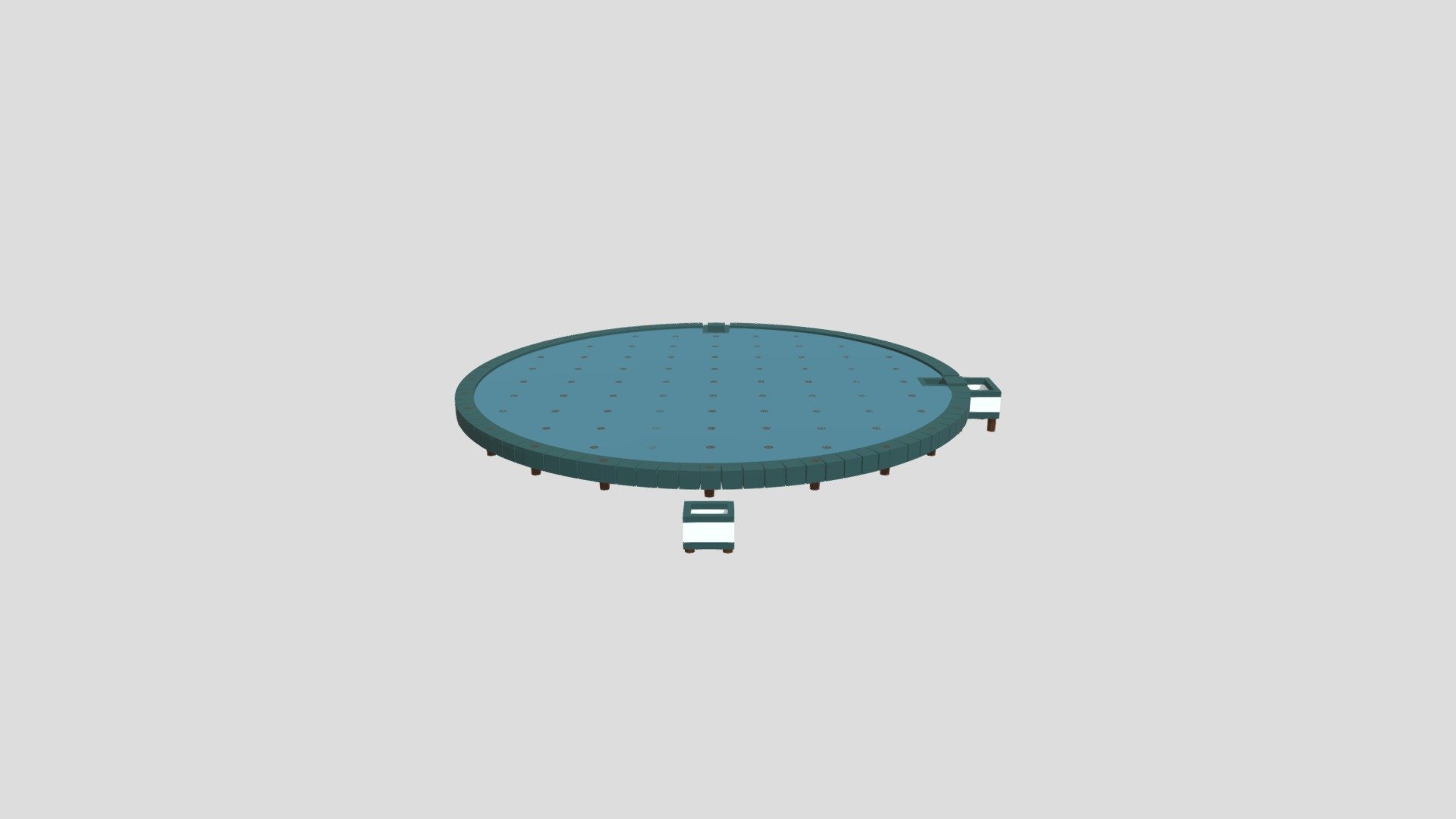 D Base De Tanque M H M D Model By Tiago Albino A C B