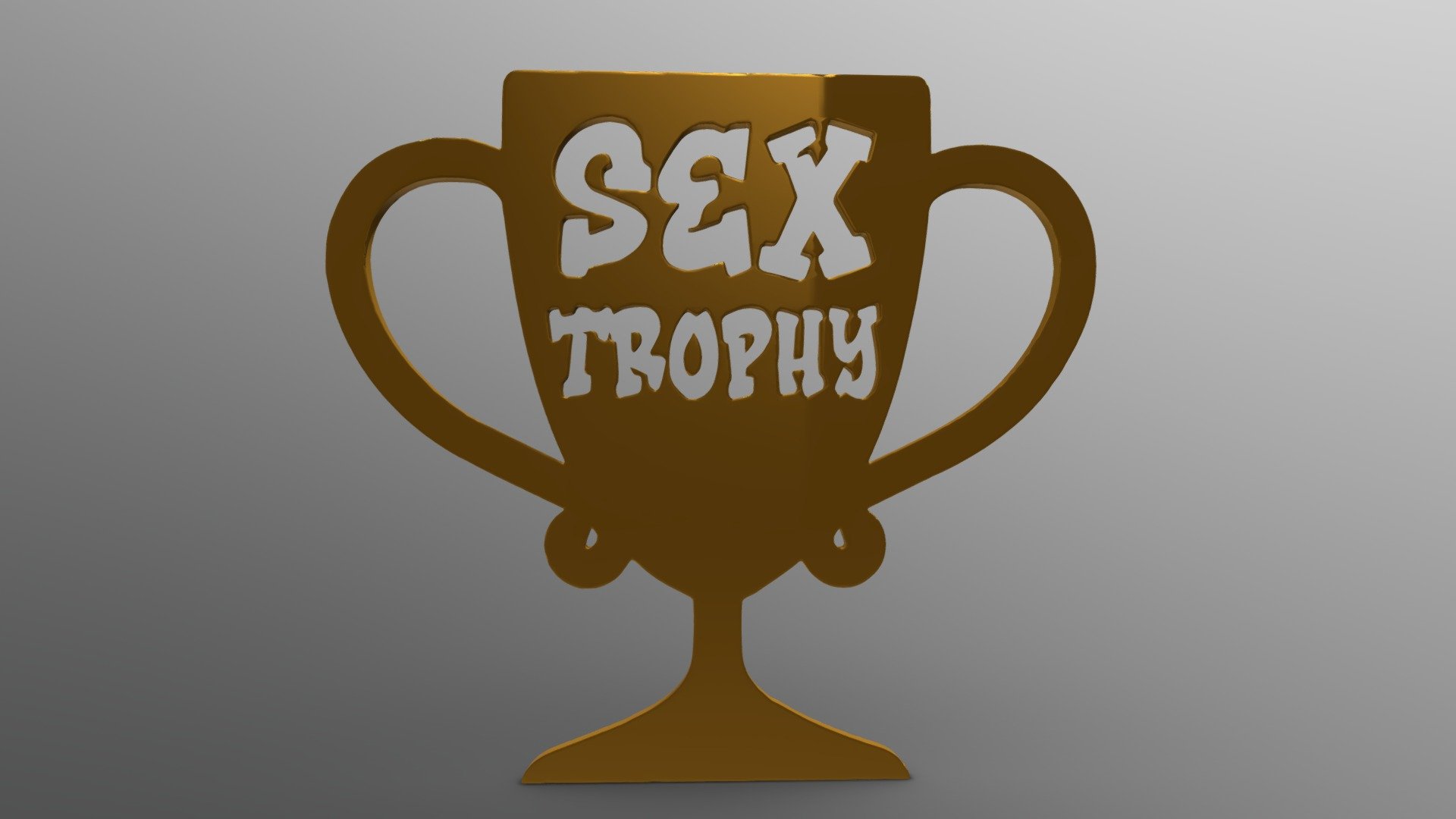 Sex Trophy Buy Royalty Free D Model By Yogi Sandhi A Cb