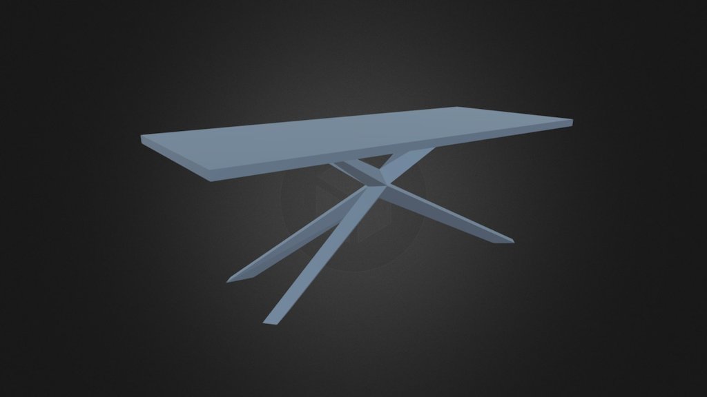 X Stol 3D Model By DigitalFlow Abebe5c Sketchfab