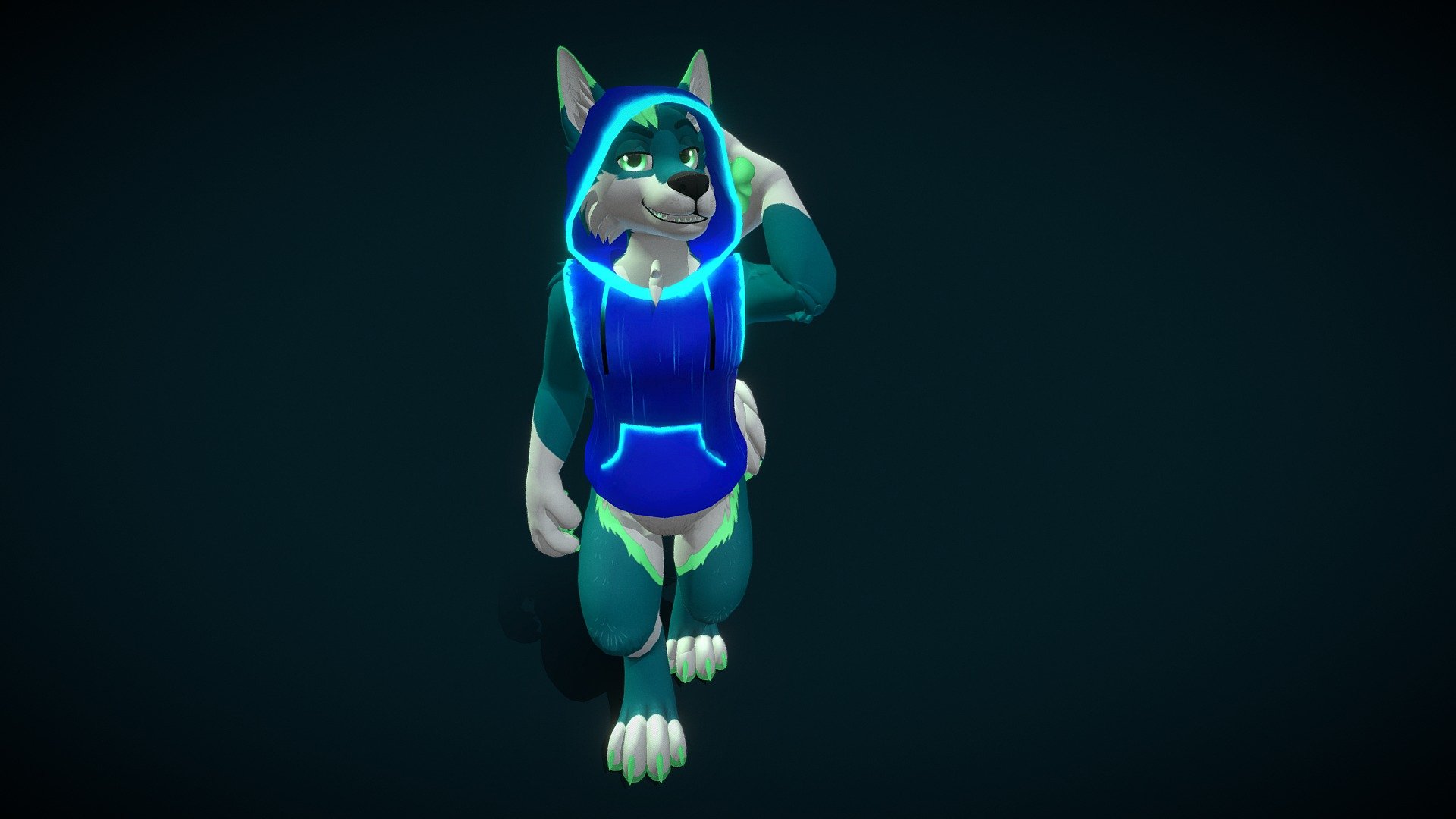 Toki VRChat Avatar 3D Model By Meelo B1f0110 Sketchfab