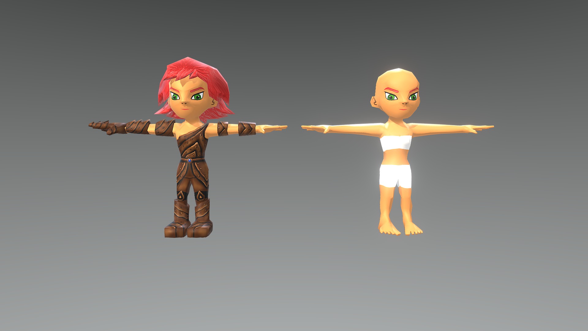 Girl Warrior Buy Royalty Free 3D Model By Spuke Animation