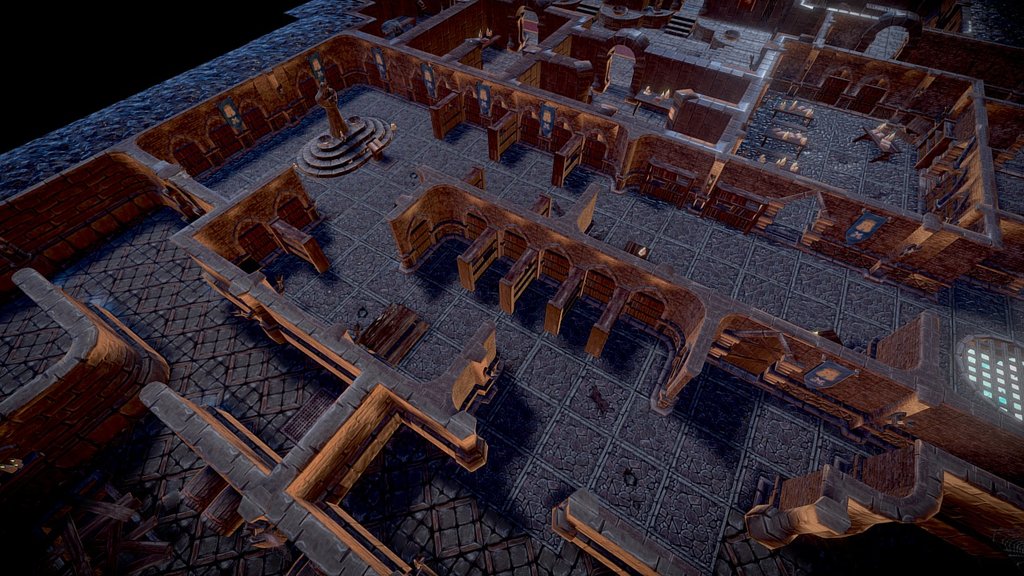 Dungeon Level Constructor D Model By John John Ds B D D