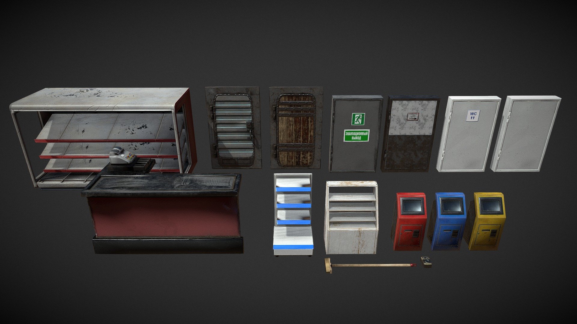 Model Pack 3D Model By Shedmon C6e220f Sketchfab