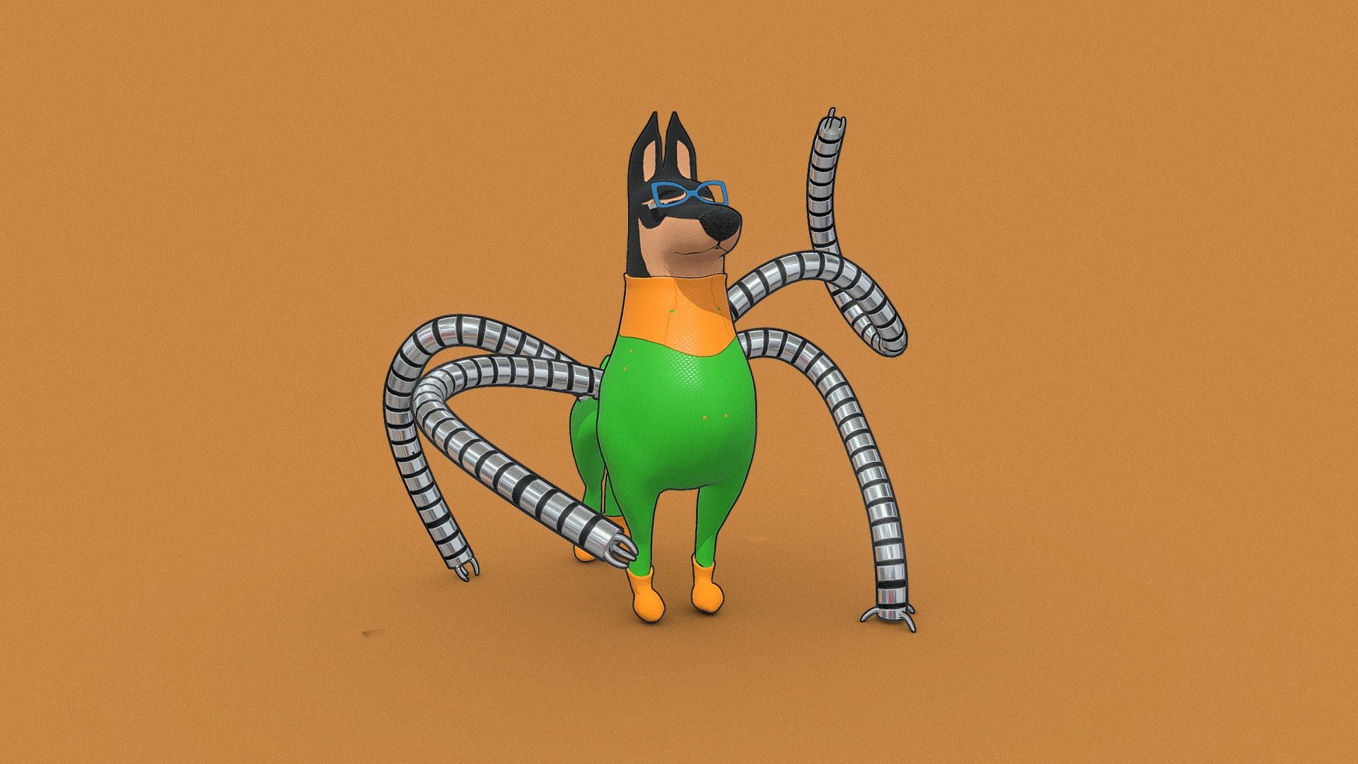 Dr Dobertopus 3D model by Ramón Ruiz ramon ruiz c7ca196 Sketchfab