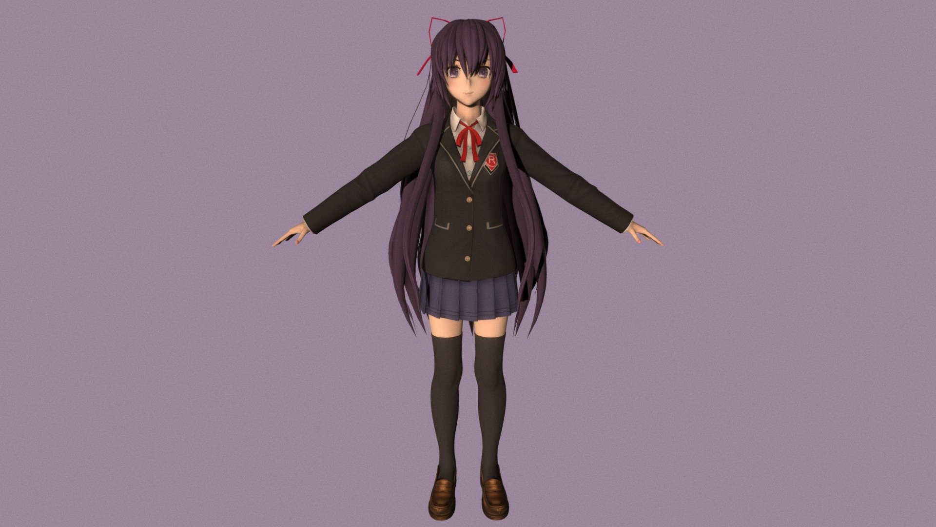 T Pose Rigged Model Of Horo Buy Royalty Free D Model Vrogue Co