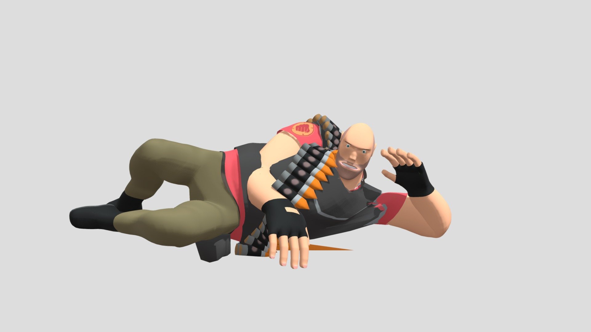 Tf Le Sexy Heavy Laying Pose D Model By T Flores De Sketchfab