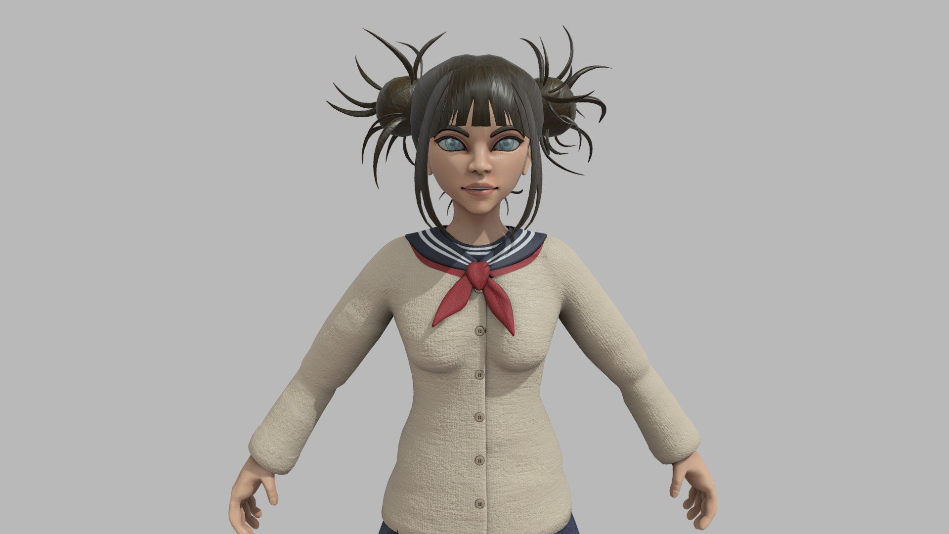 Himiko Toga 3D Model By Arnuuls De4392e Sketchfab