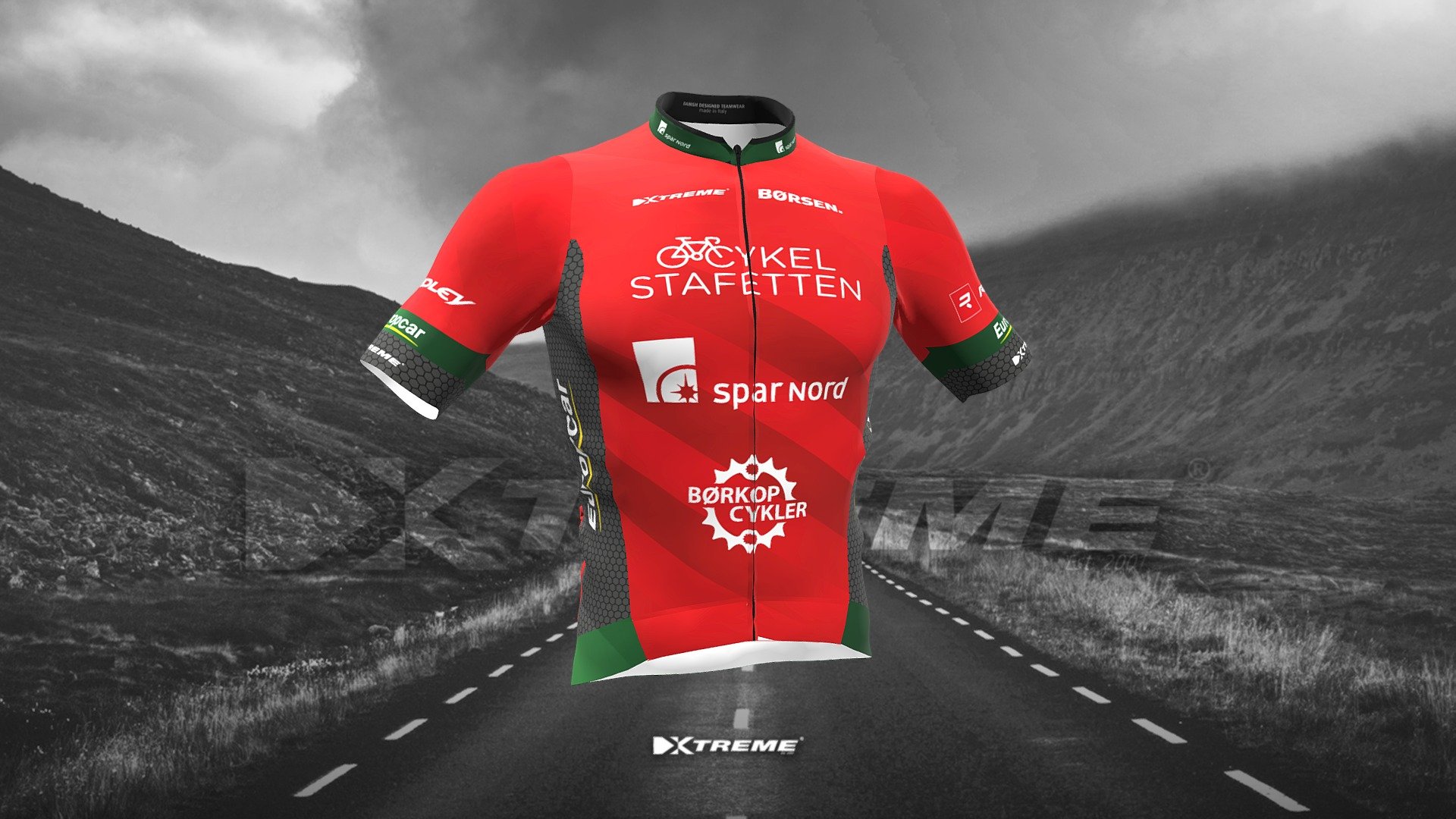 Cykelstafetten 2019 Elite Jersey 4018 3D Model By Konggaard Xtreme