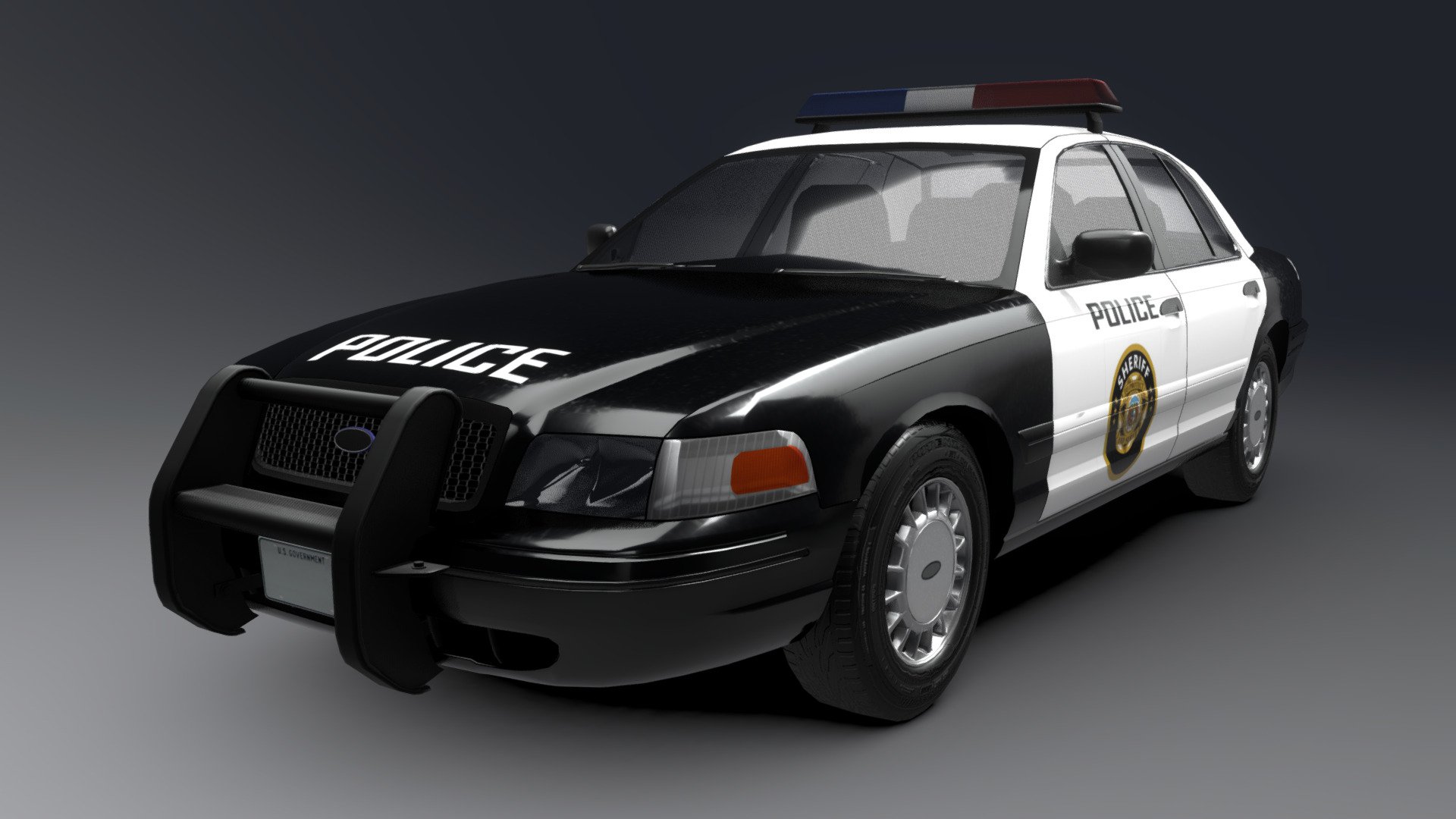 Police Interceptor Buy Royalty Free 3D Model By MGR 99 MGR99