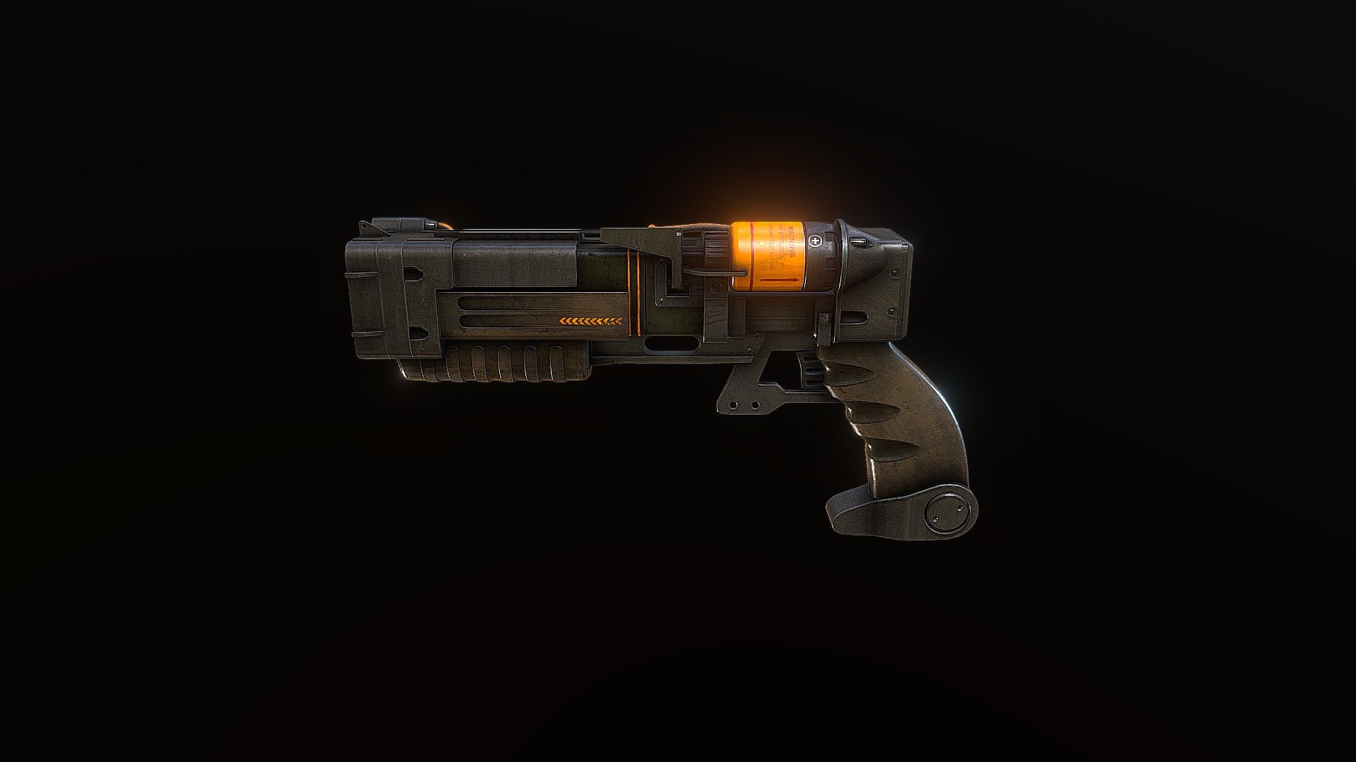 Laser Pistols Fallout D Model By Katedra Osatphirniak