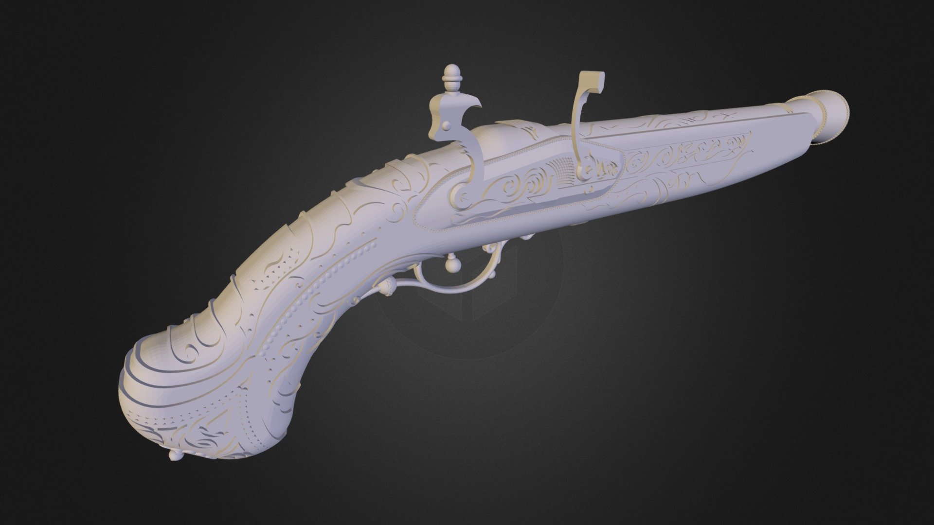 Ac Flintlock Stl D Model By The Hazy Vagrant Vagrantindustries