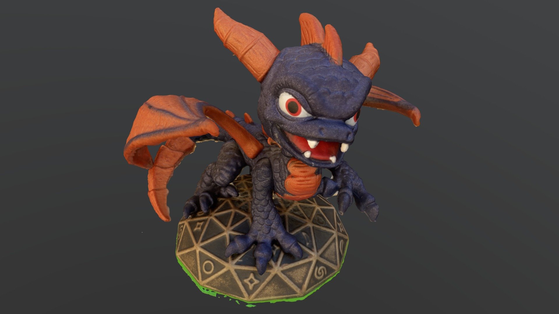 Spyro Skylanders 3D Model By Scrawled Soul Scrawled Soul