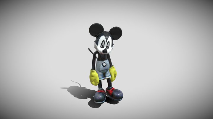 Mickey Mouse D Models Sketchfab